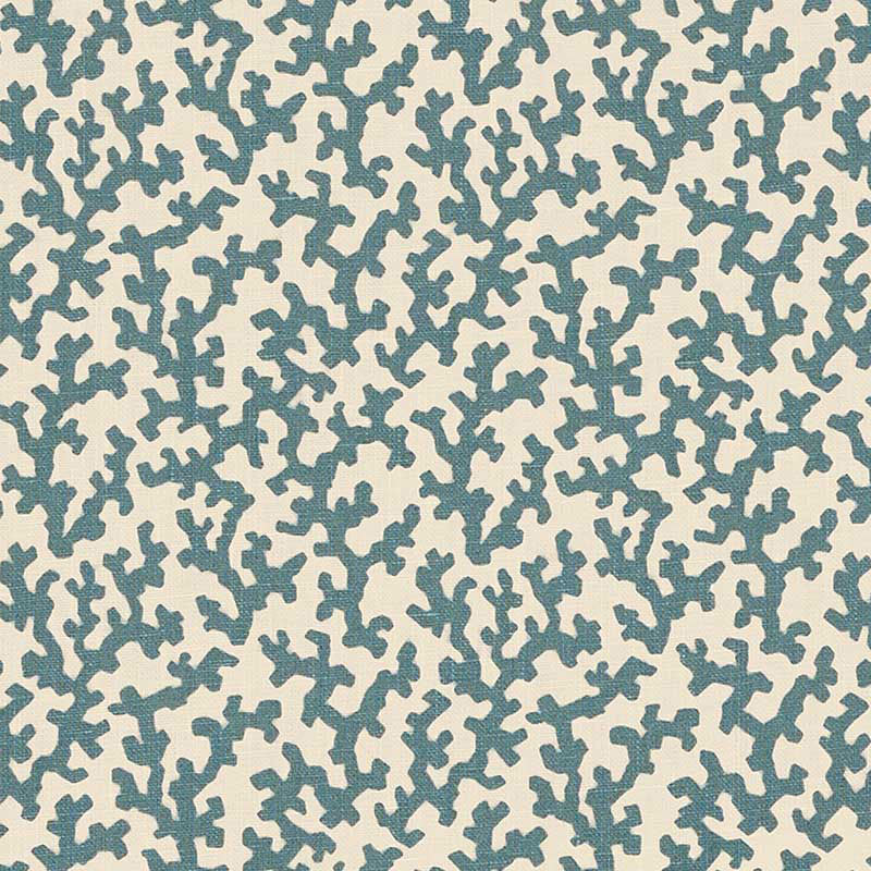 Folly Fabric Sample - Peacock Blue