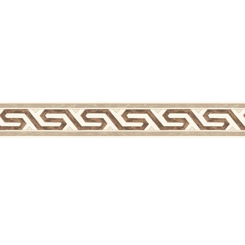 Bosphorus Border Wallpaper Sample - Sepia