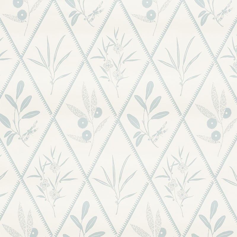 Schumacher Endimione Wallpaper Sample - Sky