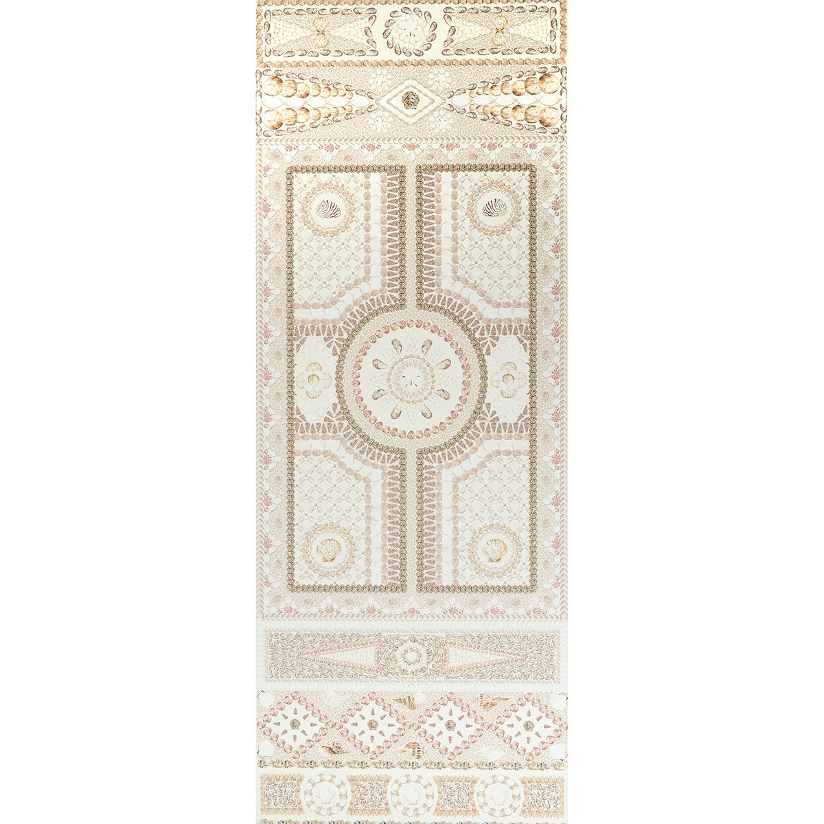 Shell Grotto Panel A Wallpaper Sample - Sand