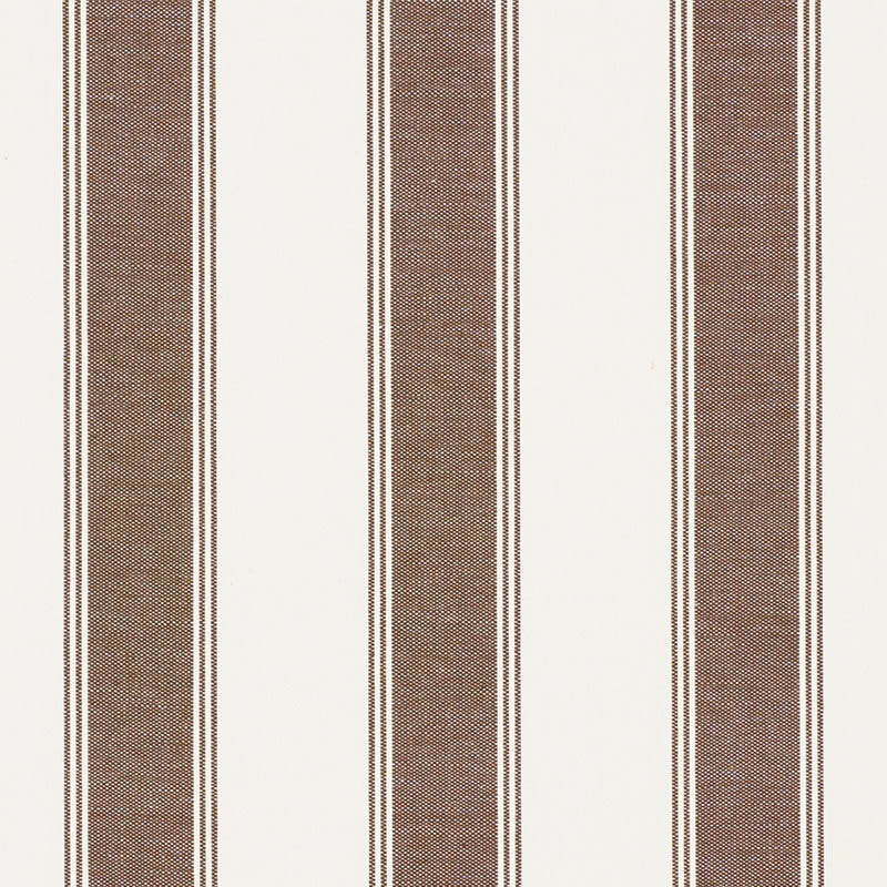Rafe Stripe Fabric Sample - Berber Brown