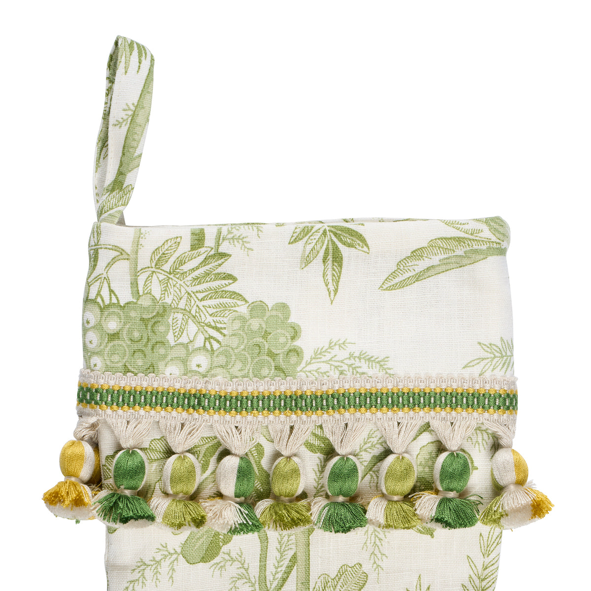 Brantwood Vine Stocking - Leaf