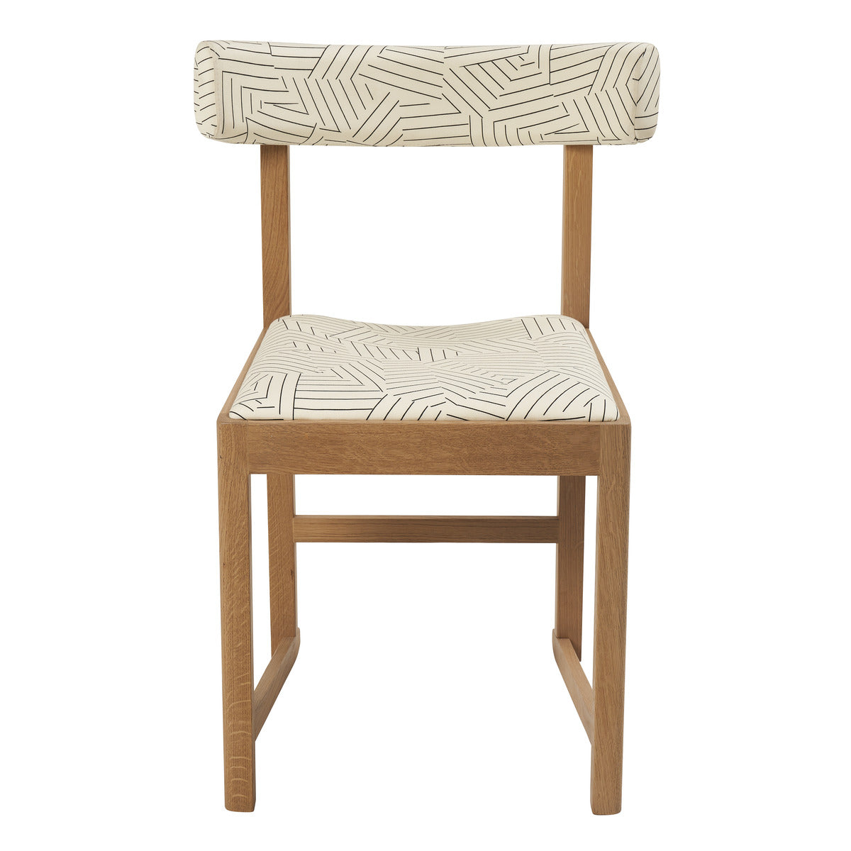 Mokki Dining Chair - Deconstructed Stripe I/O
