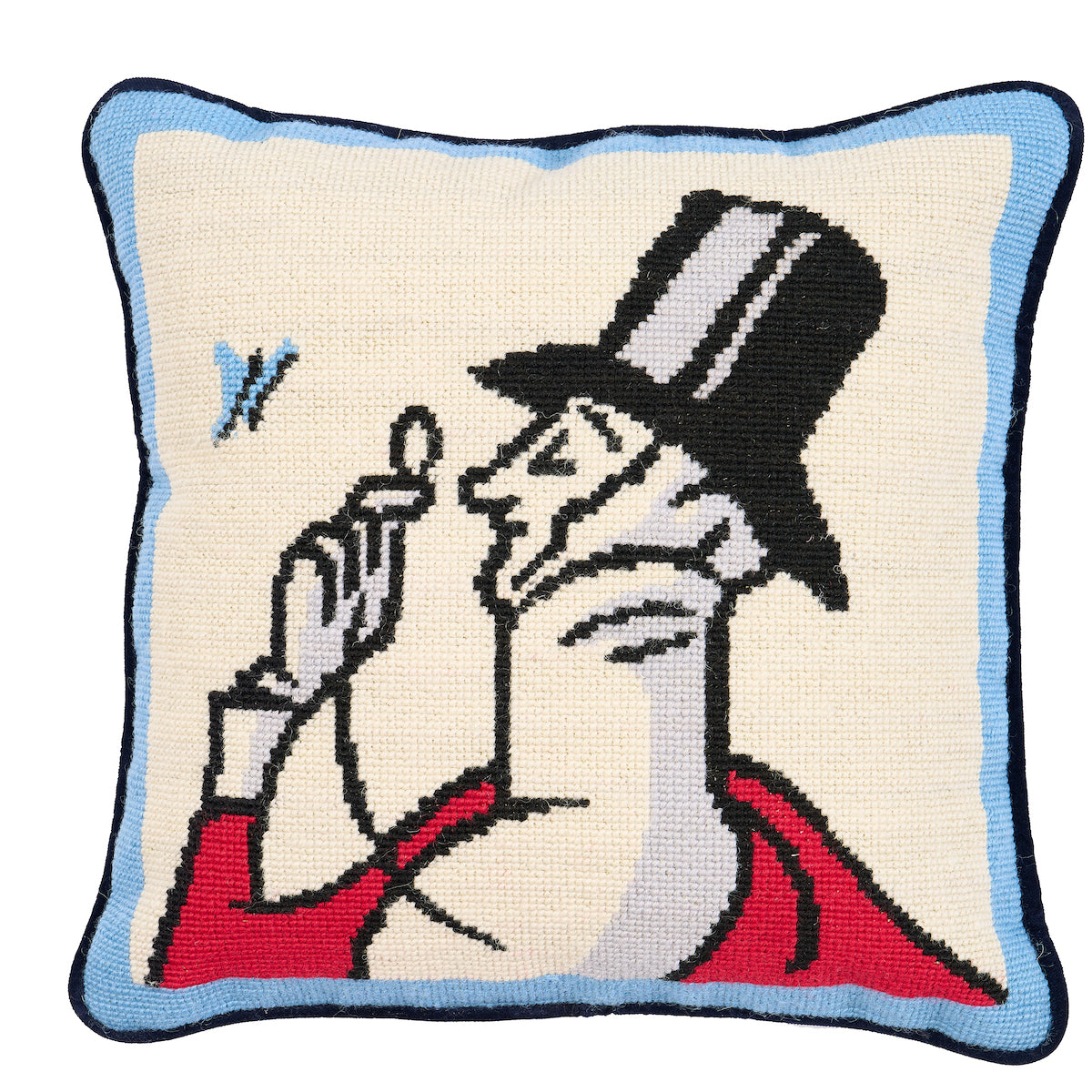 Eustace Needlepoint Pillow