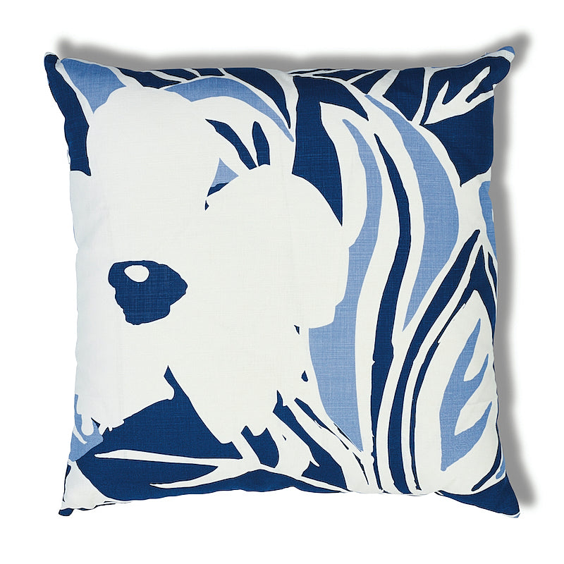 Stevie Pillow - Blue & White