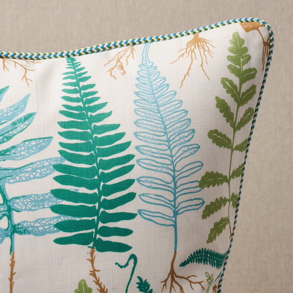 Halcott Indoor/Outdoor Pillow - Aquamarine
