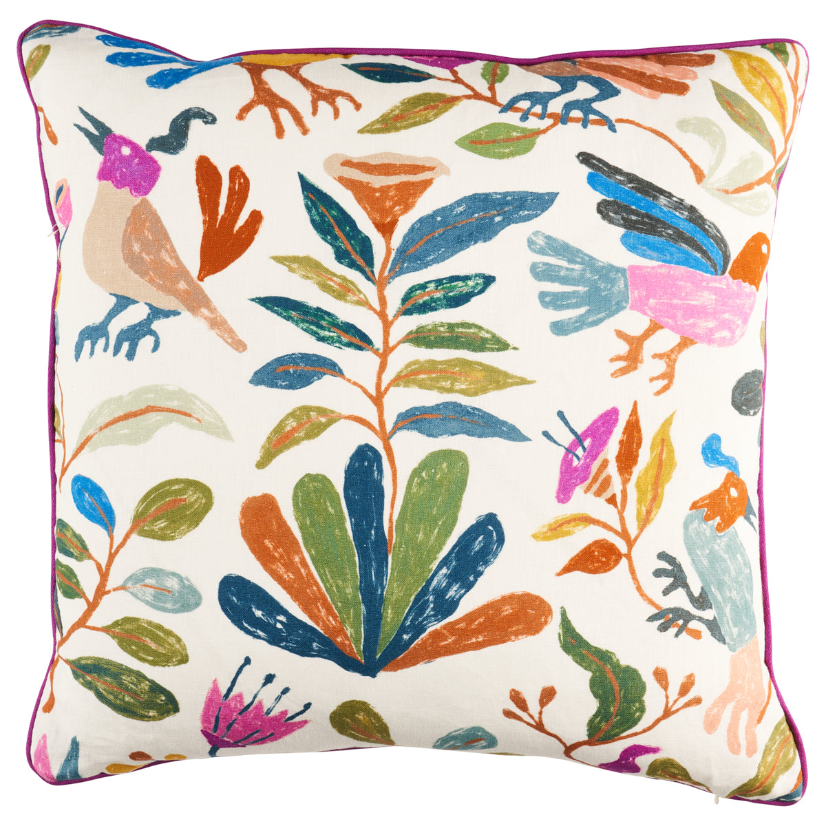 Canopy Pillow - Multi Birds (Pre Order)