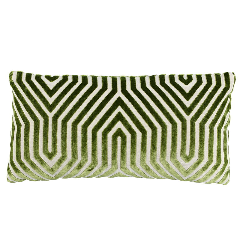Vanderbilt Velvet Pillow - Lettuce