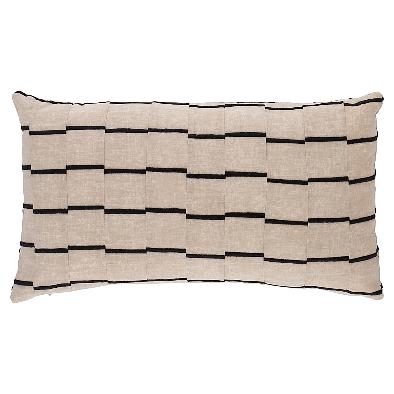 Lines Pillow - Black