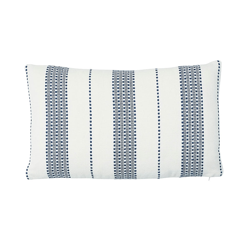 Lubeck Stripe Pillow - Navy