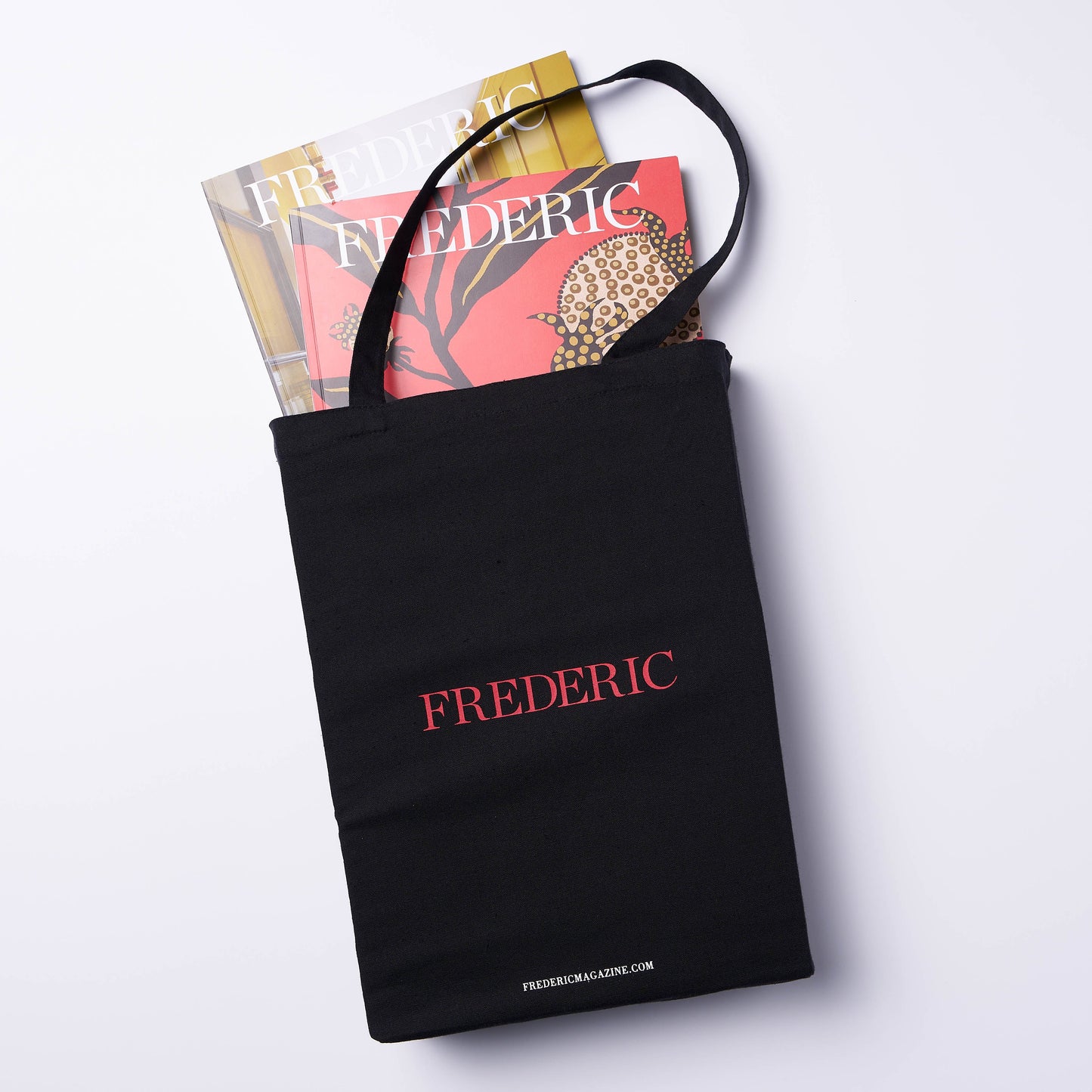 FREDERIC Tote - Black & Red