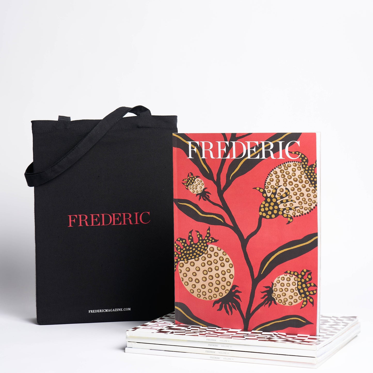 FREDERIC Tote - Black & Red