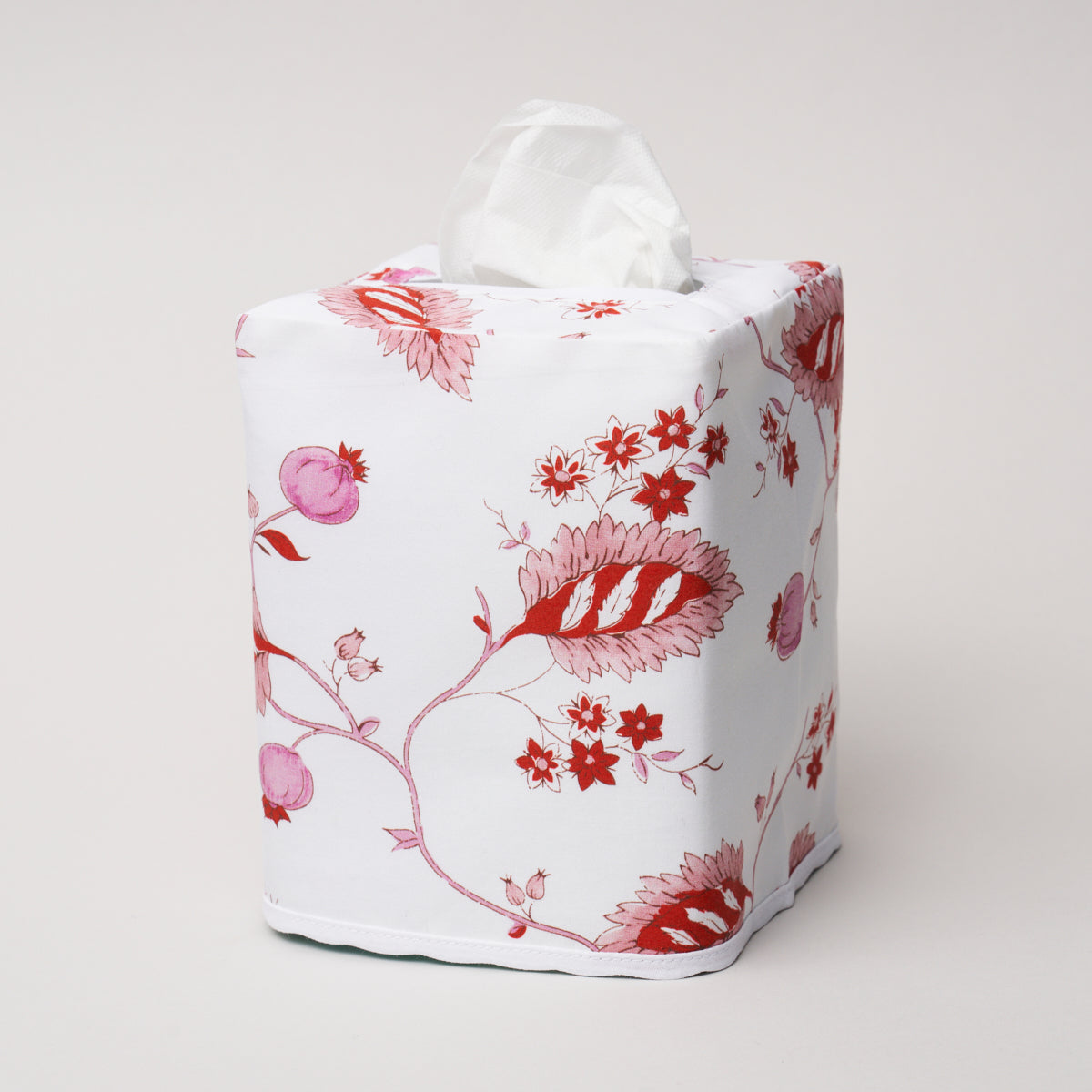 Maryam Tissue Box Cover (Redberry)