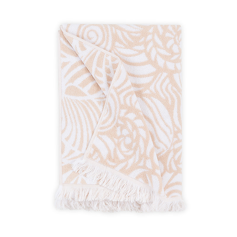 Seashells Beach Towel - Sand