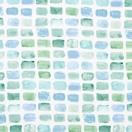 Palette Indoor/Outdoor Fabric Sample - Seaglass