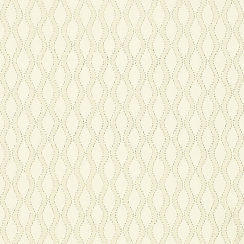 Ribbon Wave Wallpaper Sample - Bone