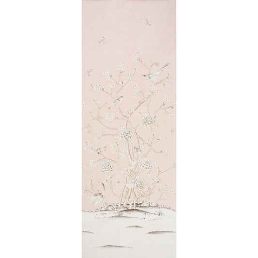 Chinois Palais Panel Wallpaper Sample - Blush