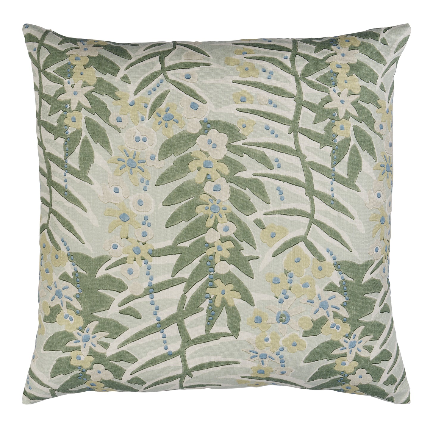 Ashbee Botanical Pillow - Aqua (Pre Order)