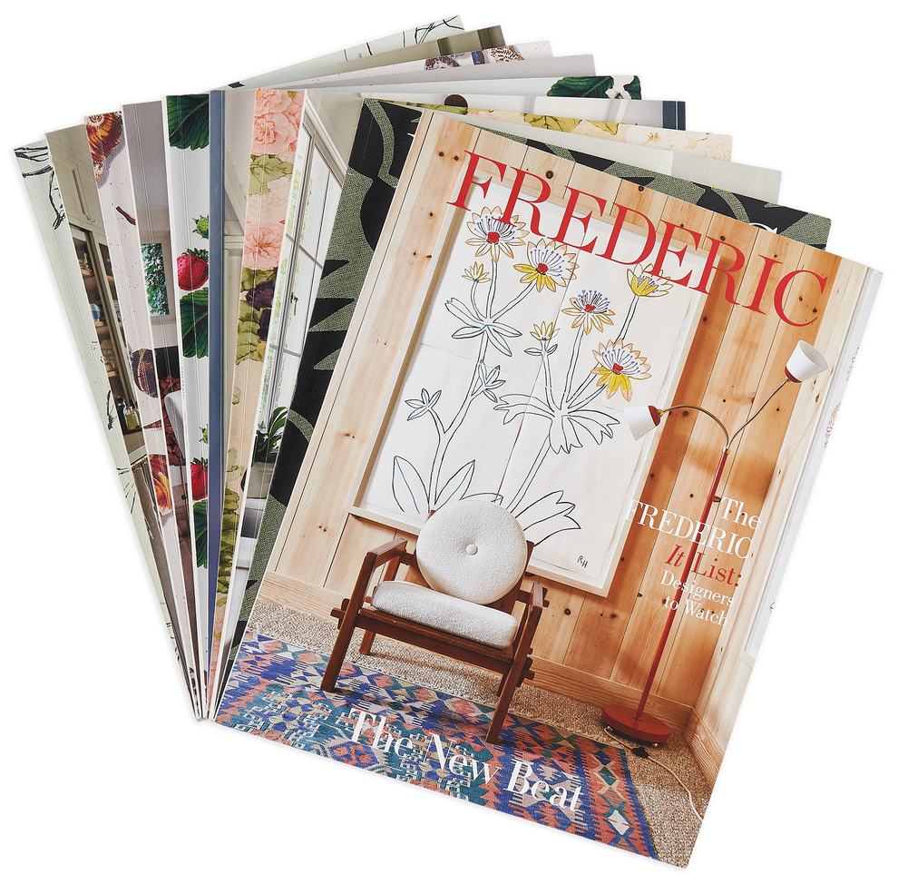 Frederic Magazine - Print - 1 Year Subscription – Shop Schumacher