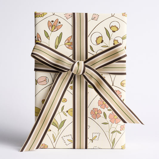 Frances Floral Wrapping Paper - Petal