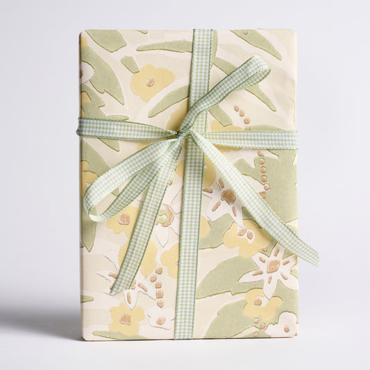 Ashbee Botanical Wrapping Paper - Citron
