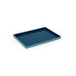Schumacher x The Lacquer Company 17" Matrix Tape Tray - Marine Blue & Azzuro Blue