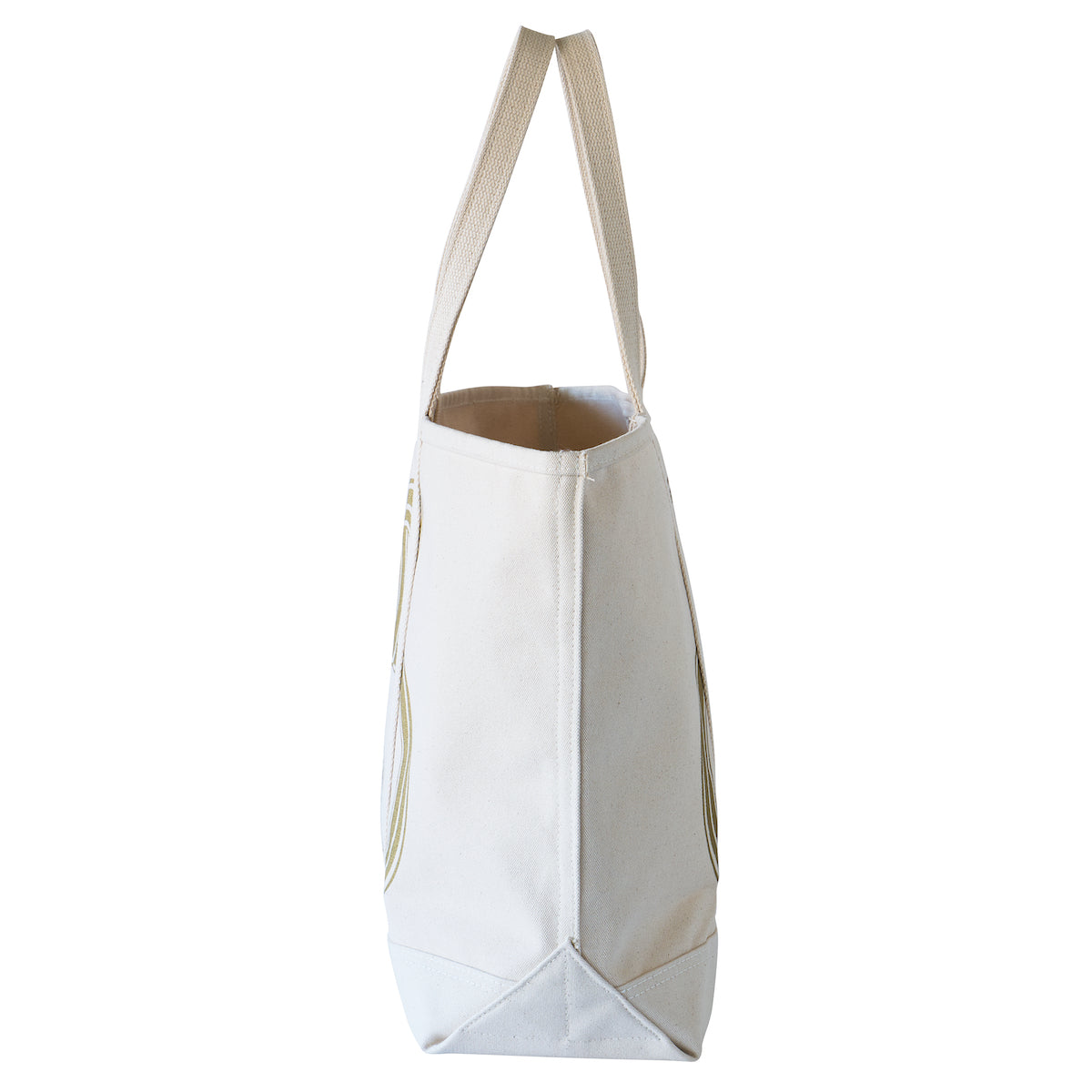 Schumacher Tote Bag - Ivory & Gold