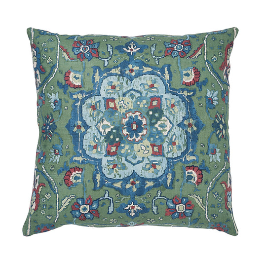 Jahanara Carpet Pillow - Jade (Pre Order)