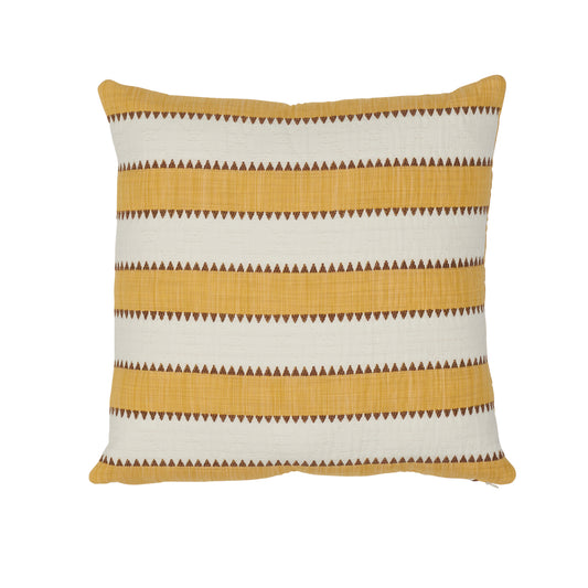 Isolde Stripe Pillow - Yellow