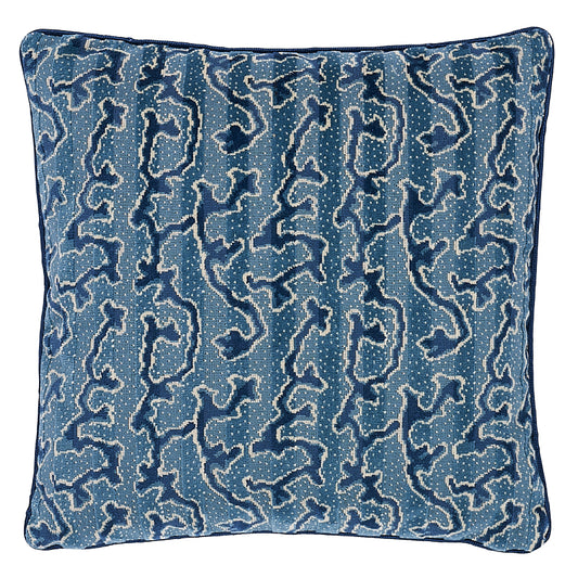 Corail Velvet Pillow - Mediterranean (Pre Order)