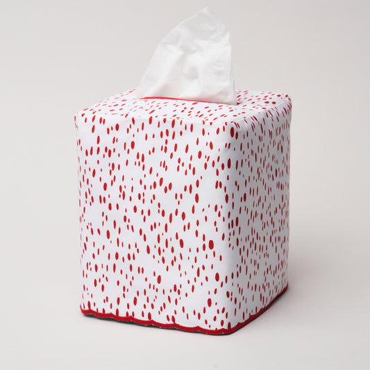 Celine Tissue Box Cover (Redberry)