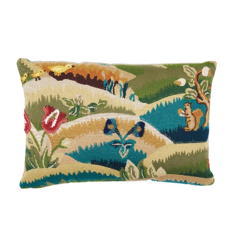 Gerry Embroidery Pillow - Document