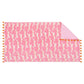 Leaping Leopard Beach Towel - Pink Sugar