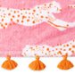 Leaping Leopard Beach Towel - Pink Sugar